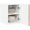 Image de vidaXL Wandkast PORTO 2 st Oudhout Bewerkt hout