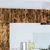 Image de vidaXL Meuble mural PORTO 2 pcs Chêne fumé 50 x 31 x 40 cm