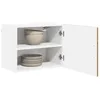Image de vidaXL Wandkast PORTO Artisan Eiken 50 x 31 x 40 cm Bewerkt hout