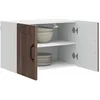 Image de vidaXL Wandkast PORTO Bruin Eiken 60 x 31 x 40 cm Bewerkt hout