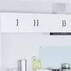 Image de vidaXL Armoire de cuisine avec étagère Blanc brillant 80 x 31 x 40 cm