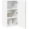 Image de vidaXL Wandkast PORTO Sonoma Eik 40 x 31 x 80 cm Bewerkt hout