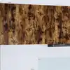 Image de vidaXL Meuble mural PORTO Chêne fumé 60 x 31 x 80 cm Bois d'ingénierie