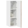 Image de vidaXL Wandkast PORTO Oudhout 30 x 31 x 100 cm Bewerkt hout