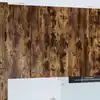 Image de vidaXL Meuble mural PORTO Chêne fumé 60 x 31 x 100 cm