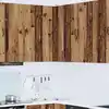 Image de vidaXL Cabinet d'angle mural PORTO Bois ancien 57 x 57 x 100 cm