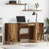 Image de vidaXL Bureau Bois Ancien 140 x 50 x 75 cm Bois d'ingénierie