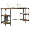 Image de vidaXL Bureau Bois Ancien 140 x 50 x 75 cm Bois d'ingénierie