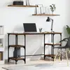 Image de vidaXL Bureau Bois Ancien 140 x 50 x 75 cm Bois d'ingénierie