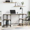Image de vidaXL Bureau Chêne artisanal 140 x 50 x 75 cm Bois d'ingénierie