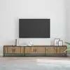 Image de vidaXL Unites TV 2 pcs Chêne artisanal 240 x 35 x 41 cm