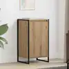 Image de vidaXL Buffet Chêne artisan 43 x 36 x 75,5 cm Bois d'ingénierie