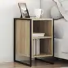 Image de vidaXL Table de chevet 2 pcs Sonoma 39.5 x 30 x 50 cm