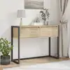 Image de vidaXL Table d'appoint Sonoma 100 x 36 x 75 cm Bois d'ingénierie
