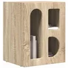 Image de vidaXL Nachtkastje ELST 2 st Sonoma Eik 40 x 35 x 50 cm Bewerkt hout