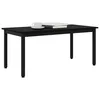 Image de vidaXL Salontafel Zwart Eiken 100 x 50 x 45 cm Bewerkt hout