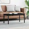 Image de vidaXL Table basse Chêne noir 100 x 50 x 45 cm Bois d'ingénierie