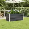 Image de vidaXL Jardinière Anthracite 100 x 50 x 45 cm Acier galvanisé