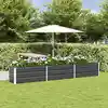 Image de vidaXL Jardinière Anthracite 290 x 50 x 45 cm Acier galvanisé