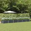 Image de vidaXL Jardinière Anthracite 480 x 50 x 45 cm Acier galvanisé
