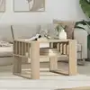 Image de vidaXL Table basse Chêne Sonoma 66 x 49,5 x 45 cm Bois d'ingénierie