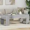 Image de vidaXL Table basse Gris Sonoma 110 x 50 x 41 cm Bois d'ingénierie