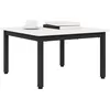 Image de vidaXL Salontafel Wit 60 x 60 x 36 cm Massief grenenhout