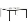 Image de vidaXL Salontafel Wit 100 x 100 x 45 cm Massief grenenhout