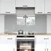 Image de vidaXL Crédence de cuisine 2 pc Gris clair 70 x 60 cm verre trempé
