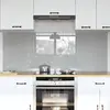 Image de vidaXL Crédence de cuisine 2 pc Gris clair 80 x 60 cm verre trempé