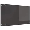 Image de vidaXL Crédence de cuisine 2 pc Gris foncé 90 x 60 cm verre trempé