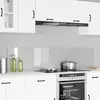 Image de vidaXL Crédence de cuisine 2 pcs Transparent 90 x 40 cm verre trempé