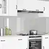 Image de vidaXL Crédence de cuisine 2 pcs Transparent 90 x 60 cm verre trempé