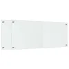 Image de vidaXL Crédence de cuisine 2 pièces Transparent 100 x 40 cm