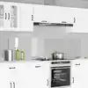 Image de vidaXL Crédence de cuisine 2 pcs Transparent 100 x 50 cm verre trempé