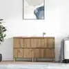 Image de vidaXL Buffets 2 pc Chêne artisanal 60 x 35 x 70 cm Bois d'ingénierie