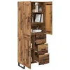 Image de vidaXL Haut Armoire 2 pc Bois ancien 69,5 x 34 x 180 cm