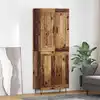 Image de vidaXL Haut Armoire Bois Ancien 69,5 x 34 x 180 cm Bois d'ingénierie