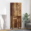 Image de vidaXL Haut Armoire 2 pc Bois Ancien 69,5 x 34 x 180 cm