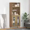 Image de vidaXL Haut Armoire Chêne artisanal 69,5 x 32,5 x 180 cm
