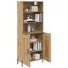 Image de vidaXL Haut Armoire Chêne artisanal 69,5 x 32,5 x 180 cm