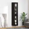 Image de vidaXL Haut Armoire 2 pc Chêne noir 34,5 x 34 x 180 cm