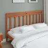 Image de vidaXL Tête de lit avec tête de lit Cire marron 185,5 x 100 cm