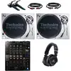 Image de Technics SL-1200MK7 DJ-draaitafel Starterset met Pioneer DJ DJM-750MK2 mixer