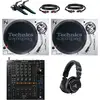 Image de Technics SL-1200MK7 DJ-draaitafel Starterset met Pioneer DJ DJM-A9 mixer