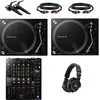 Image de Pioneer DJ PLX-500 DJ-draaitafel Starterset met Pioneer DJ DJM-750MK2 mixer