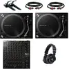 Image de Pioneer DJ PLX-500 DJ-draaitafel Starterset met Pioneer DJ DJM-V10 mixer