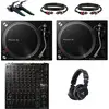 Image de Pioneer DJ PLX-500 DJ-draaitafel Starterset met Pioneer DJ DJM-V10-LF mixer