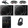 Image de Pioneer DJ PLX-500 DJ-draaitafel Starterset met Pioneer DJ DJM-450 mixer
