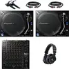 Image de Pioneer DJ PLX-1000 DJ-draaitafel Starterset met Pioneer DJ DJM-V10 mixer